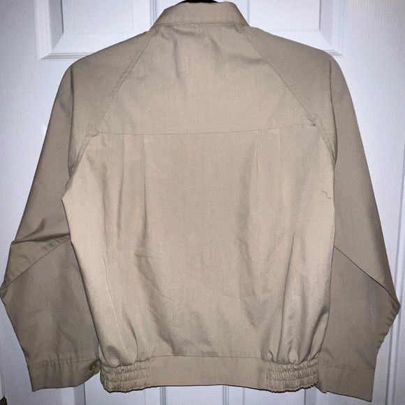 Vintage Weather Jack Track Neutral Lightweight Windbreaker Jackek - Picture 5 of 5